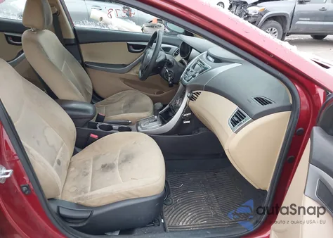 2013 Hyundai Elantra Gls из США, поврежденный, VIN 5NPDH4AE7DH255314